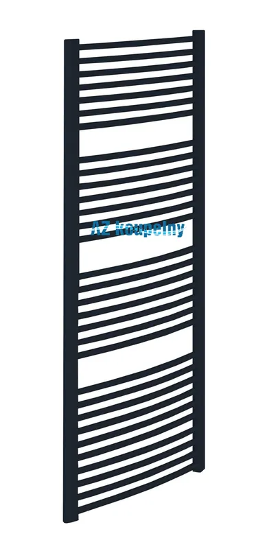 Tijdelijk Beschikbaar Koupelnový žebřík Neriet Primo Rondo-N, NR-03-600.1732-44-K9005, 600 x 1732 mm, černá mat