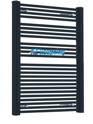 Voordeelprijs Koupelnový topný žebřík Neriet Paris-N, NS-04-600.1232-48-K9005, 600 x 1232 mm, černá mat
