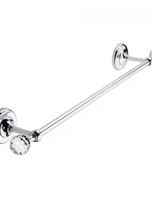 Retro držák ručníků Bianchi VENEZIA ACBVEN10000CRM, 45 cm, chrom, křišťál Swarovski Alleen Vandaag