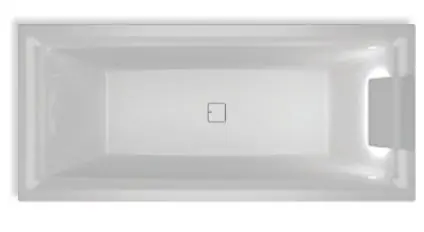 Seizoensaanbieding Vana Riho STILL SQUARE LED R, BR0100500K00130, 180 x 80 cm, akrylát, bílá, pravá