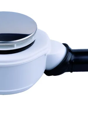Merkproduct Sifon sprchový HL 520FE s kloubem, d 90 mm, DN 40/50, krytka z nerezové oceli bez lakování