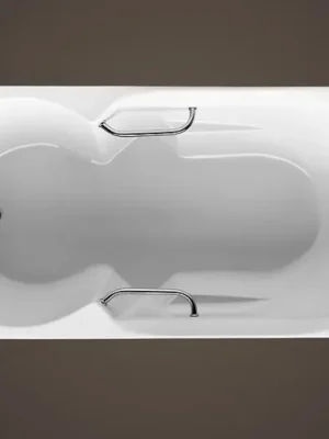 Lage Prijs Akrylátová obdélníková vana Santech MORAVA 180 x 80 cm, SAMOR180