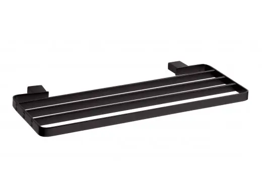 Polička kovová na ručníky Bemeta NERO, 500 x 205 mm, 135002180, 370 mm, černá Bestseller