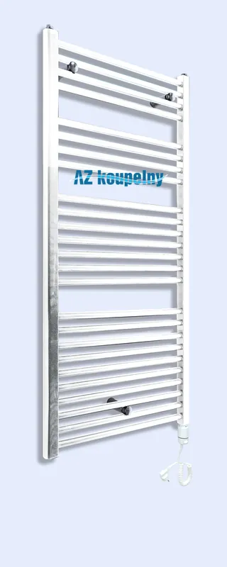 Elektrické žebříkové topení do koupelny Neriet PRIMO, termostat GTX, 600 x 1424 mm, bílé Express Levering