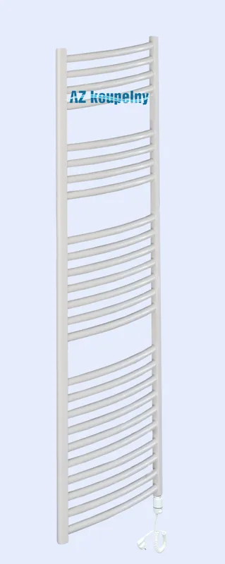 Fabrieksprijs Elektrický radiátor do koupelny Neriet PRIMO RONDO s termostatem GTX, 500 x 1424 mm, bílý