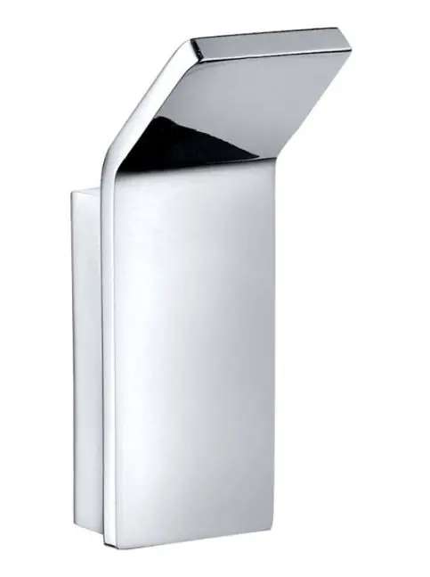 Beperkt Aanbod Jednoduchý nástěnný designový věšáček Bemeta SOLO, 139106022, 25 x 32 mm, chrom