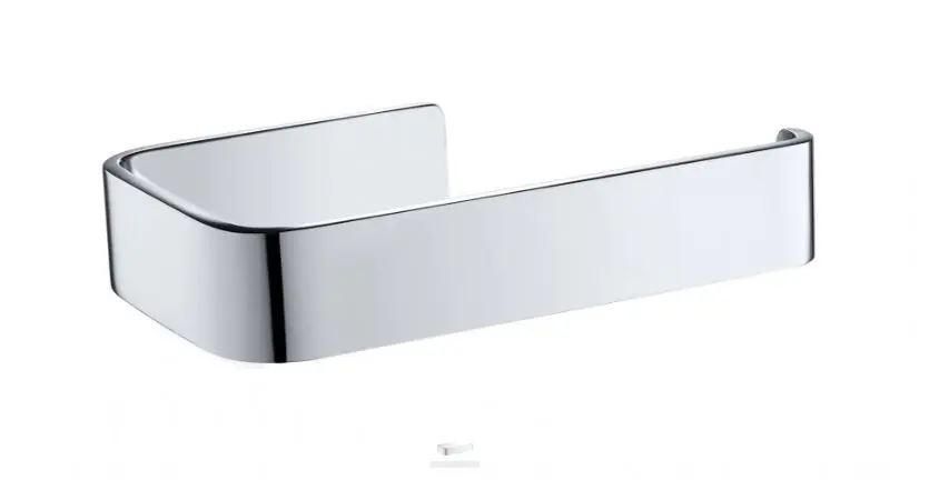 Designový držák toaletního papíru bez krytu Bemeta SOLO, 139112022, 129 x 82 mm, chrom Nejprodávanější
