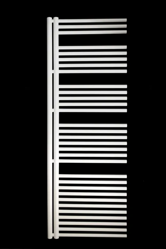 Koupelnový designový radiátor Neriet Phoenix Line, 600 x 1670 mm, pravý, RAL9016 bílý Snelle Levering