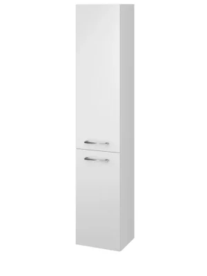 Koupelnová skříňka vysoká Cersanit LARA, S926-007-DSM, 150 x 30 cm, rozložená, bílá Značkový