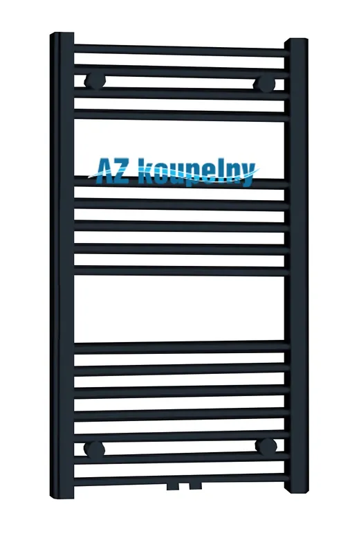 Must-Have Topný žebřík do koupelny P.M.H. SAVOY S3A-M, Metalická antracit, 750 x 790 mm