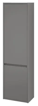 Gecertificeerd Koupelnová skříňka vysoká Cersanit CREA, 40 x 25 x 140 cm, matná šedá, S924-025