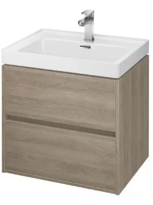 Voordeelprijs Skříňka pod umyvadlo Cersanit CREA 60 cm, dub, S924-008