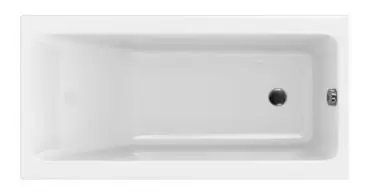 Laatste Kans Akrylátová vana Cersanit Slim CREA 170 x 75 cm, bílá, S301-226