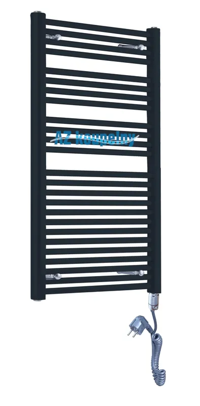 Laatste Versie Elektrický žebřík do koupelny Neriet Paris, termostat GTX, 600 x 1232 mm, RAL7016 antracit