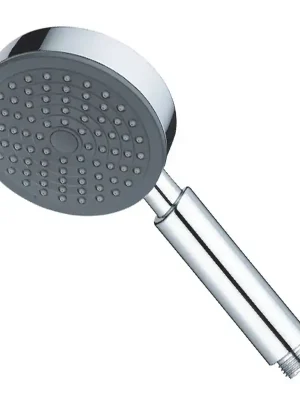 Ruční designová sprška Mereo CB465T, jednopolohová 11 cm, kulatá, plast / chrom Laatste Versie