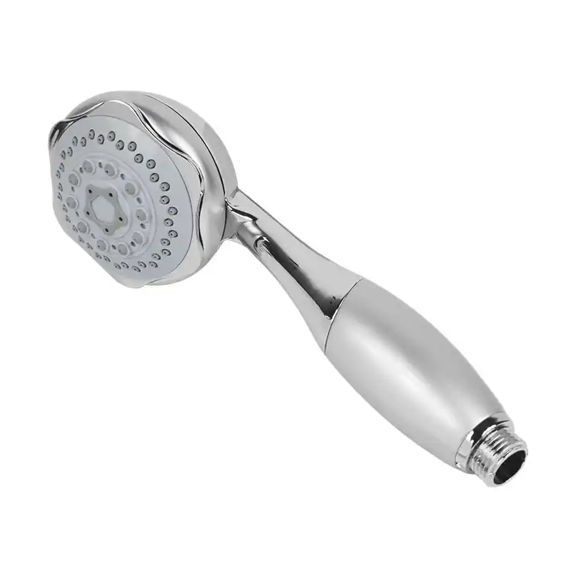 Vodovodní ruční sprška Mereo CB465I, pětipolohová 9,5 cm, kulatá, plast / chrom / satin Hete Deal