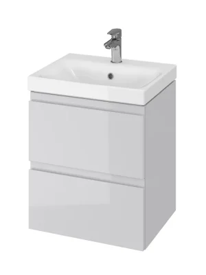 Betrouwbaar Set 972 Cersanit MODUO, 50 cm, závěsná skříňka + umyvadlo, S801-219-DSM, šedá