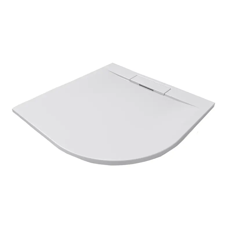 Sprchová vanička Mereo CV05KS, čtvrtkruh 90 x 90 cm, vč. sifonu, bez nožiček, litý mramor Dagaanbieding