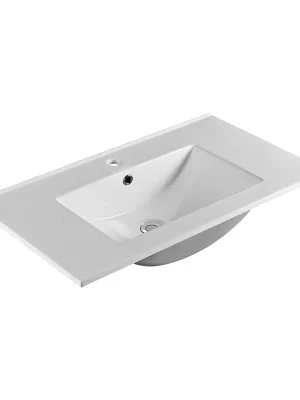 Nábytkové keramické umyvadlo Mereo Slim UC8146, 80 cm, bílá Rychlé Dodání