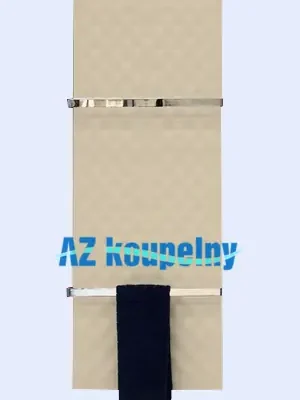 Oblíbený Designový koupelnový radiátor PMH ZONE Z1BE, 450 x 1170 mm, strukturální béžová