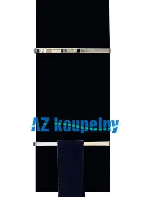 Otopný žebřík do koupelny PMH ZONE Z1BL, 450 x 1170 mm, strukturální černá Novinka