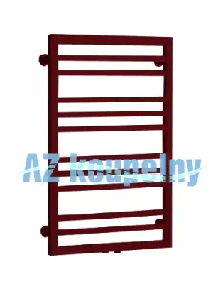 Ihned K Objednání Topný žebřík do koupelny PMH AVENTO FRAME AVF1RE, 500 x 790 mm, strukturální bordó