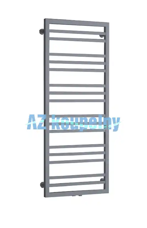 Uitverkoop Topné těleso do koupelny PMH AVENTO FRAME AVF4MES, 600 x 1210 mm, metalická stříbrná matná