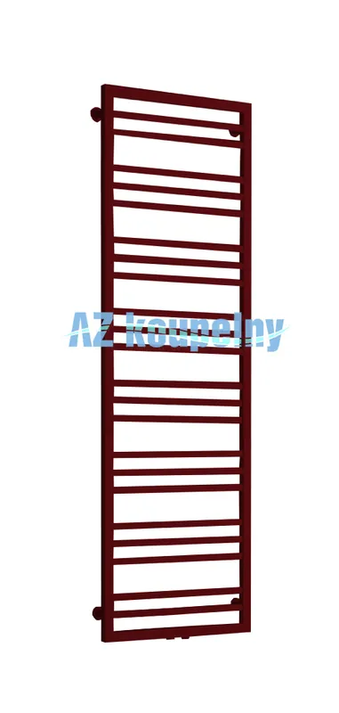 Fabrieksprijs Koupelnový topný žebřík PMH AVENTO FRAME AVF5RE, 500 x 1630 mm, strukturální bordó
