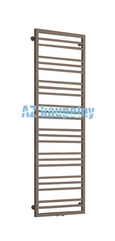 Koupelnový topný žebřík PMH AVENTO FRAME AVF6GB, 600 x 1630 mm, šedobéžová lesklá Express Levering