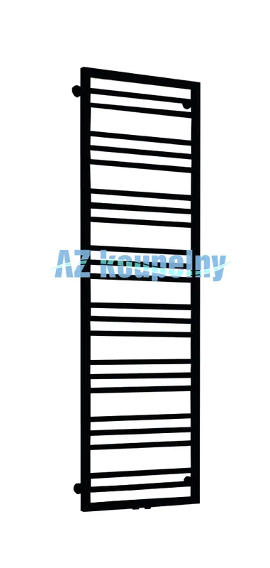 Otopné koupelnové těleso P.M.H. AVENTO FRAME AVF6BL, 600 x 1630 mm, strukturální černá Betrouwbaar
