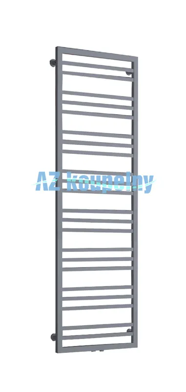Otopné koupelnové těleso P.M.H. AVENTO FRAME AVF6MES, 600 x 1630 mm, metalická stříbrná Speciale Akce