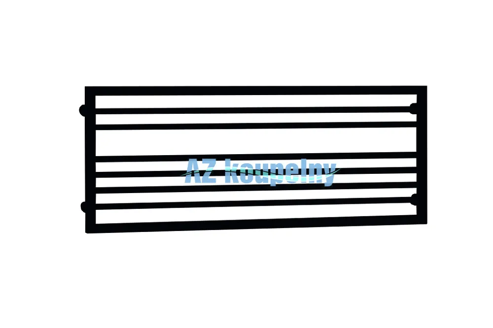Dokud Zásoby Vydrží Koupelnové topení PMH AVENTO FRAME AVFLBL, horizontální 905 x 480 mm, strukturální černá