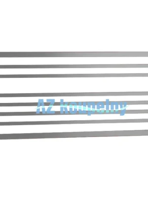 Hranatý horizontální topný žebřík P.M.H. AVENTO FRAME AVFXLC, 1210 x 480 mm, chrom Nízká Cena