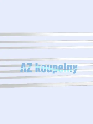 Koupelnový hranatý žebřík PMH AVENTO FRAME AVFXLW, horizontální 1210 x 480 mm, bílá lesk Poslední Šance