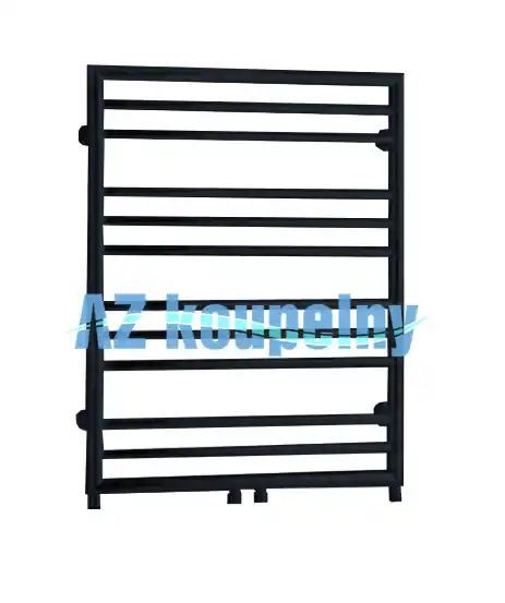 Express Levering Topný žebřík do koupelny P.M.H. SORANO FRAME SNF2A, 600 x 790 mm, metalická antracit