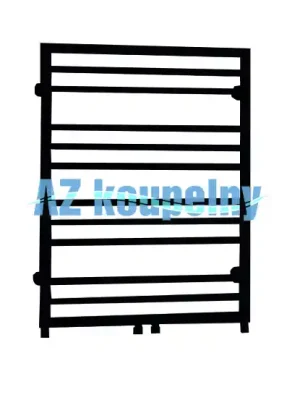Must-Have Koupelnový žebřík P.M.H. SORANO FRAME SNF2BL, 600 x 790 mm, strukturální černá matná