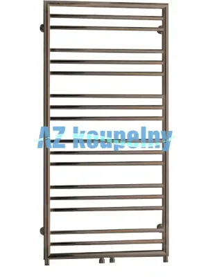 Vrácení Zdarma Topné těleso do koupelny PMH SORANO FRAME SNF3GB, 500 x 1210 mm, šedobéžová lesklá