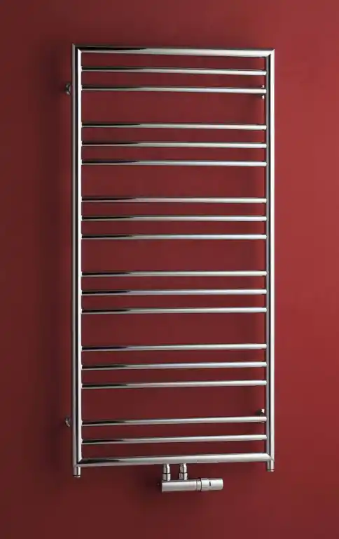 Flitsaanbieding Topný žebříkový radiátor do koupelny P.M.H. SORANO FRAME SNF4C, 600 x 1210 mm, chrom