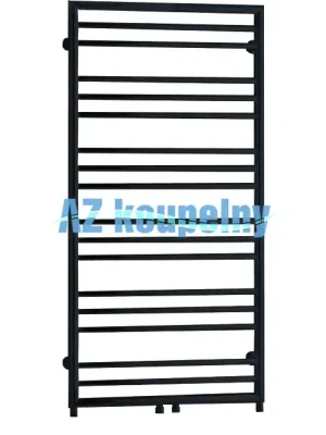 Speciale Akce Radiátor do koupelny P.M.H. SORANO FRAME SNF4A, 600 x 1210 mm, metalická antracit lesklá
