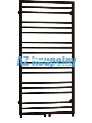 Koupelnový topný radiátor PMH SORANO FRAME SNF4BR, 600 x 1210 mm, strukturální hnědá Omezené Množství