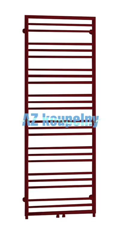 Koupelnové topné těleso P.M.H. SORANO FRAME SNF5RE, 500 x 1630 mm, strukturální bordó Blesková Nabídka
