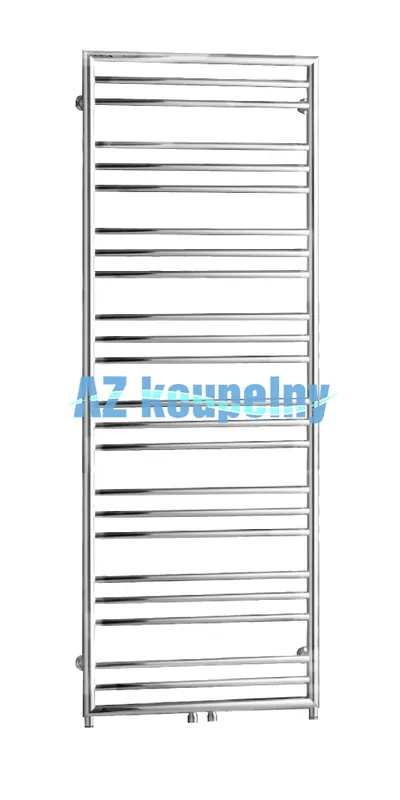 Speciale Aanbieding Chromovaný topný žebřík do koupelny P.M.H. SORANO FRAME SNF6C, 600 x 1630 mm, chrom