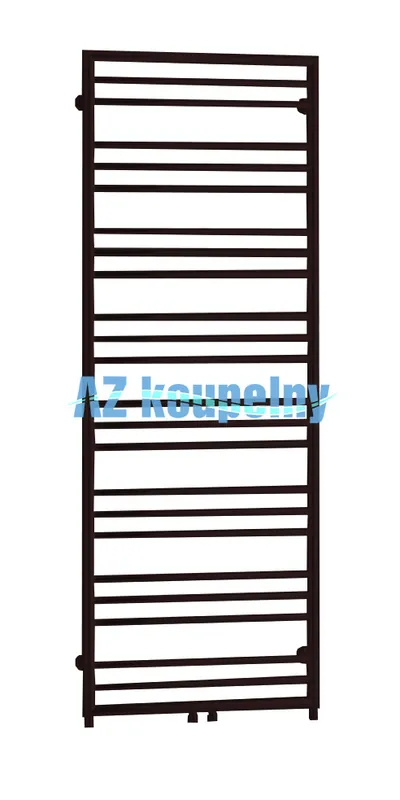 Koupelnový topný radiátor PMH SORANO FRAME SNF6BR, 600 x 1630 mm, strukturální hnědá matná Expresní Doručení
