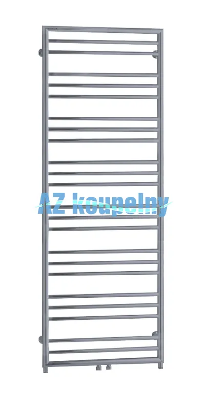 Koupelnový topný radiátor PMH SORANO FRAME SNF6MES, 600 x 1630 mm, metalická stříbrná Pouze Dnes