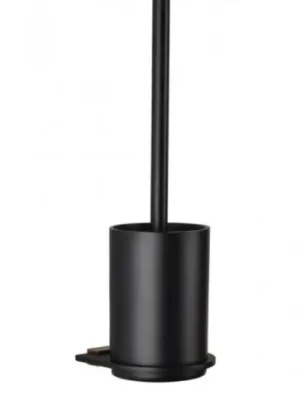 Kupte Ještě Dnes WC štětka Bemeta GALLA, 108113010, designová, držák zaoblený, chrom / černá