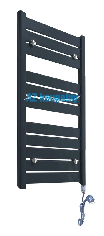 Hete Deal Elektrický topný žebřík Neriet Tropic-N, termostat GTX, 600 x 930 mm, RAL7011 tmavě šedá
