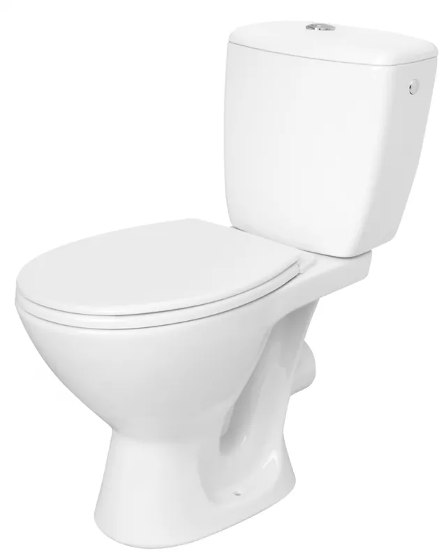 Express Levering CERSANIT WC kombi KASKADA K100-206 se zadním vodorovným odpadem – úsporné splachování 3/6 l, polypropylenové sedátko