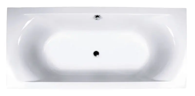 Weekendaanbieding Designová akrylátová vana Riho LIMA BB49, 200 x 90 cm, objem 350 l, bílá lesk