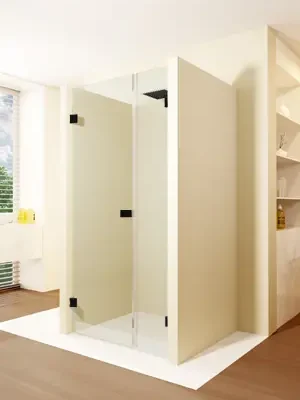 Sprchové dveře do niky Riho SCANDIC NXT X102, GX07220B1, černá, 120 cm, levé Oblíbený