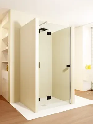 Sprchové dveře do niky Riho SCANDIC NXT X104, GX00704B1, černá, 140 cm, levé Kup Teď